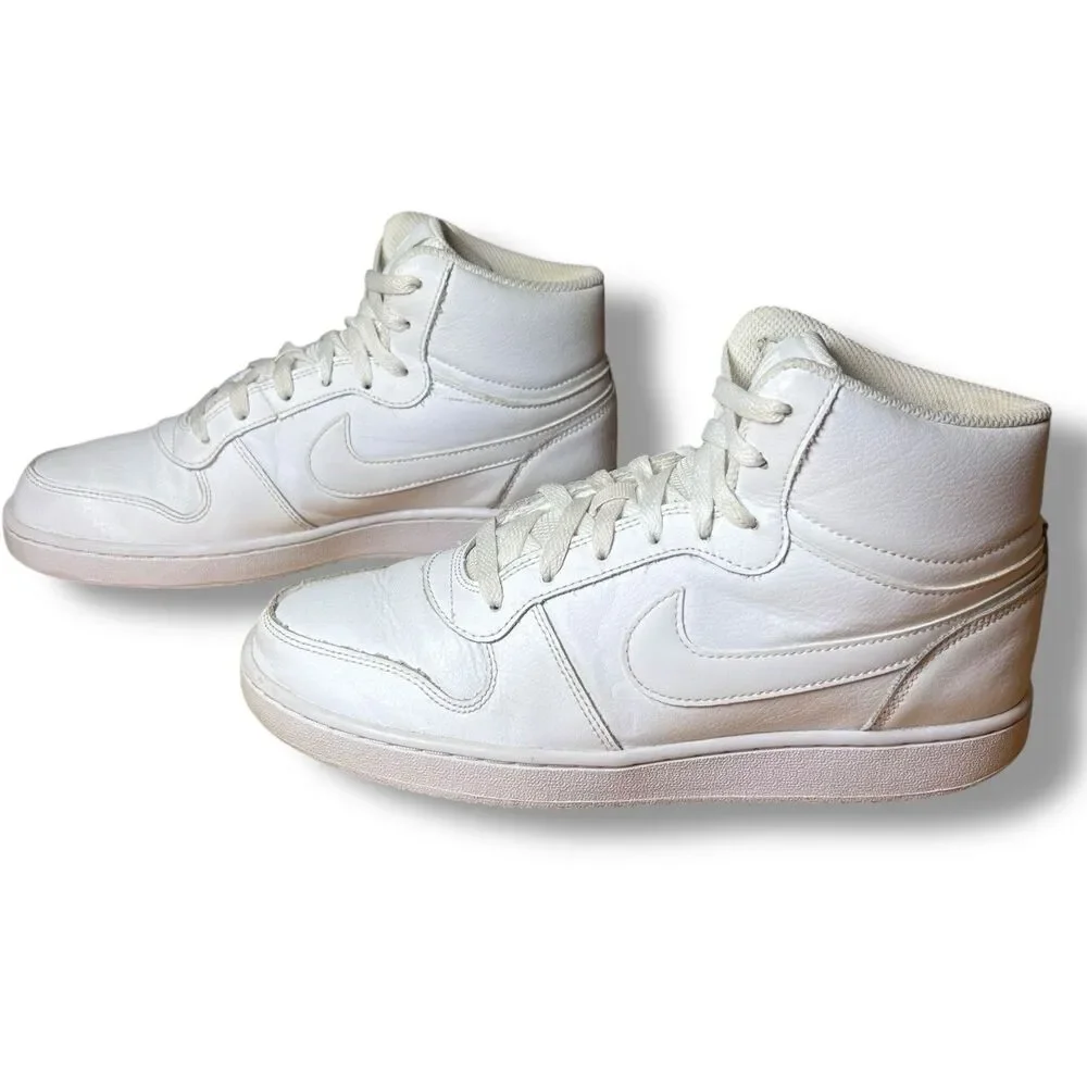Nike Ebernon Mid‎ Triple Women’s US 8 Shoes